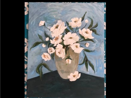 Flower Vase Canvas Class 