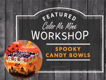 Halloween Workshop- Paint Your Own Candy Bowl! Oct 19th 2025