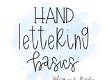 Hand Lettering Basics - Feb 18th