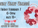 Adult Clay Class! February 2025