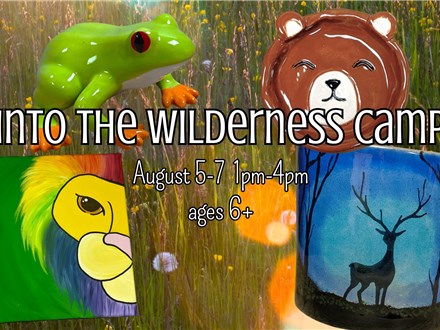 Into the Wilderness Summer Art Camp 2025: Week 3 PM Session