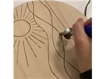 Sober Social Night: Burn and Brush Workshop