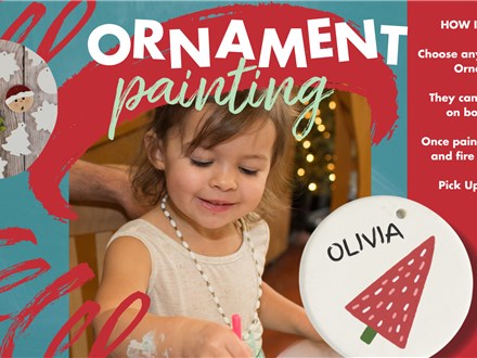 Ornament Painting Party! November, 29th 2025