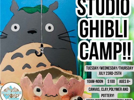 Studio Ghibli Kids Camp!  July 23rd-25th