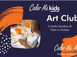 Color Me Kids Art Club - Mondays in October