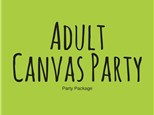 Adult Canvas - Party Package