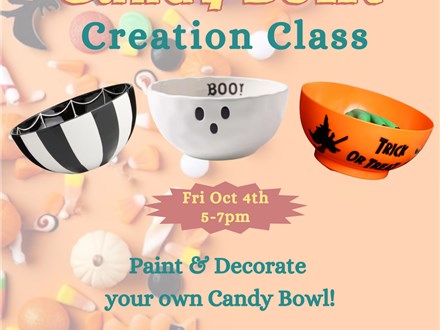 Candy Bowl Painting Class 