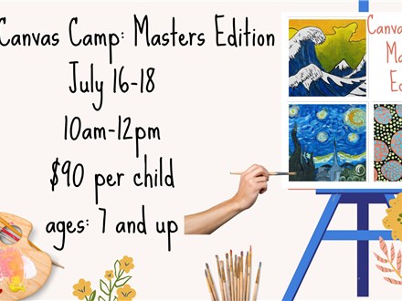 Kdis Canvas Camp: Masters Edition