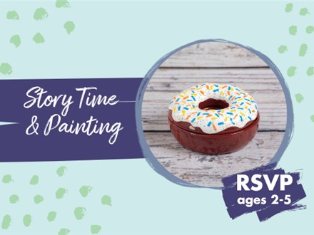 Story Time & Painting: "If You Give a Dog a Donut" August 16th at 10am