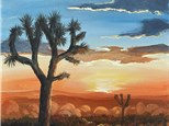 Sunset at Joshua Tree