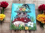 You Had Me at Merlot - Cute Spider - Canvas or Wood - Friday Sept 19th - $30 & Up