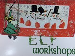 Elf Workshop Canvas Painting