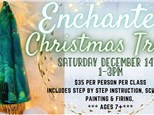 Enchanted Christmas Tree Handbuilding Class December 14th 1-3pm