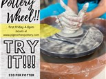 July 1st Try It Pottery Wheel!