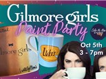 10.5.25 - GILMORE GIRLS PAINT PARTY - Color Me Mine Studio City