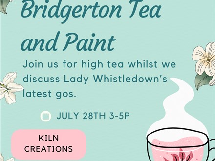 Bridgerton High Tea at KILN CREATIONS
