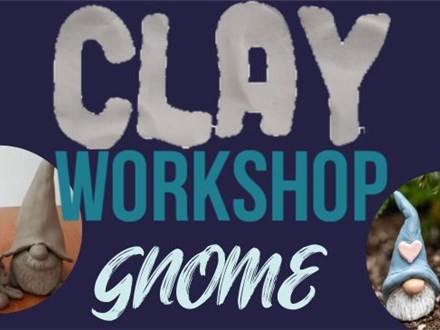 Clay Workshop - "Gnomes" May 8, 2024