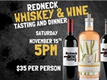 Redneck Whiskey and wine featuring New Brighton Distillery