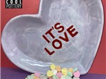 Valentine Pottery Painting Appointment for 4 