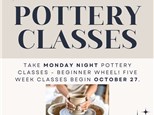 Pottery Wheel Beginner Lessons