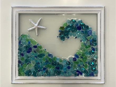 Resin Glass & Shell Panel-Saturday, November 16, 10:00 am