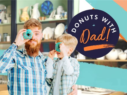 Donuts With Dad! Sunday,  June 16th 2024