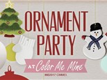 Ornament Painting Party - Kid’s Night Out! -12/9
