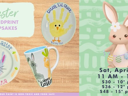 Easter Handprint Keepsake - April 5