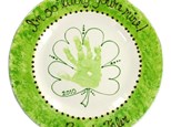 St. Patrick's Handprint Plate Class!