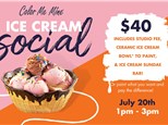 Ice Cream Social for International Ice Cream Day - July 20th!