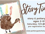 Little's Art & Storytime 11/2 @The Pottery Patch