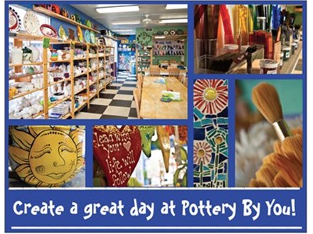 Buy Gift Certificates for POTTERY BY YOU!