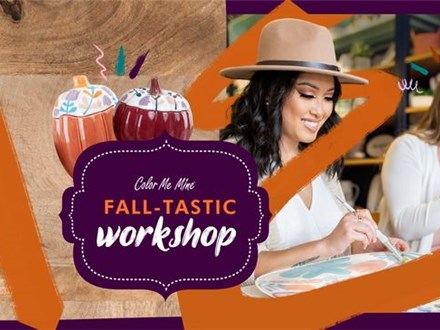 Fall Workshops at Color Me Mine - Airdrie