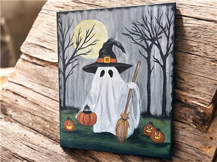 You Had Me at Merlot - Trick or Treat Canvas - Friday October 3rd - $30 & Up
