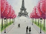 Eiffel Tower Canvas Class - April 9th - $40