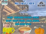 Pottery Painting at Mill Haus Cider 