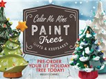CHRISTMAS IN JULY 🌴 VINTAGE CHRISTMAS TREE PRE-ORDER AND PAINTING PARTY!