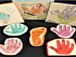 (Ages 0-4) Hand-Print Pottery Party