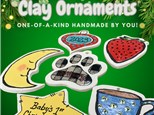 Clay Ornaments - Black Friday