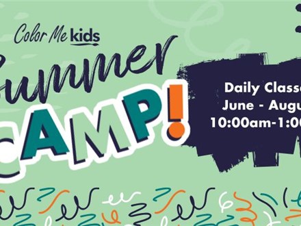 Summer Camp, Daily Classes, 10:00am-1:00pm, Full Schedule Coming Soon