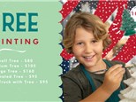 Christmas Tree Painting Party - October 12