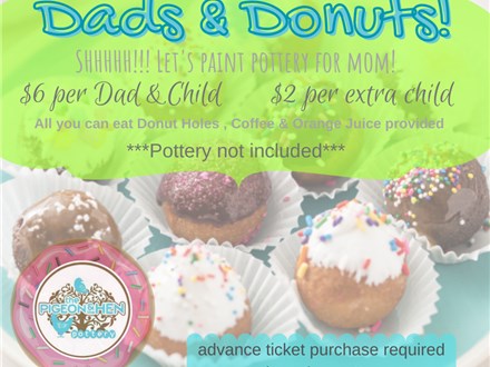 Dads & Donuts Mother's Day Painting April 30th 2023