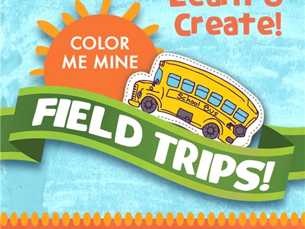 Field trips at Color Me Mine