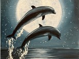 Moon Dance Canvas Paint and Sip