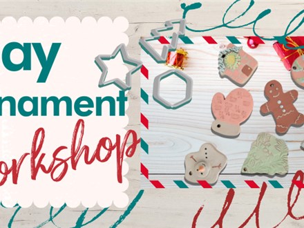 November Adults Clay Ornament Workshop