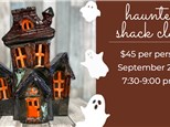Haunted Shack Painting Class