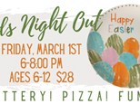 KIDS NIGHT OUT 3/1@THE POTTERY PATCH