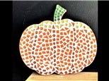 Pumpkin Mosaic Plaque Class!