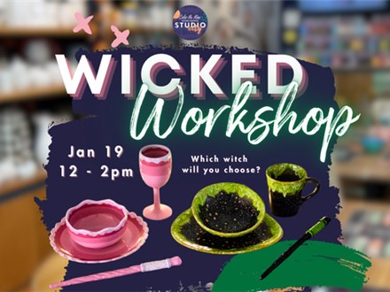 1.19.25 WICKED WORKSHOP - Color Me Mine Studio City