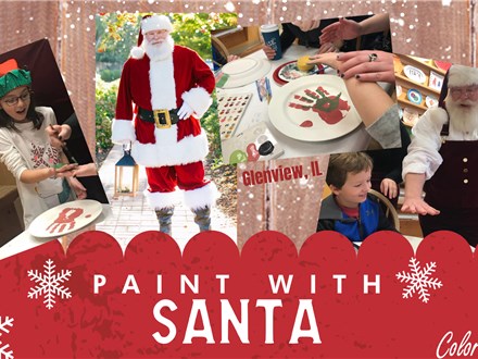 SOLD OUT Paint with Santa - Sunday, December 4th 9:30AM-11:30AM